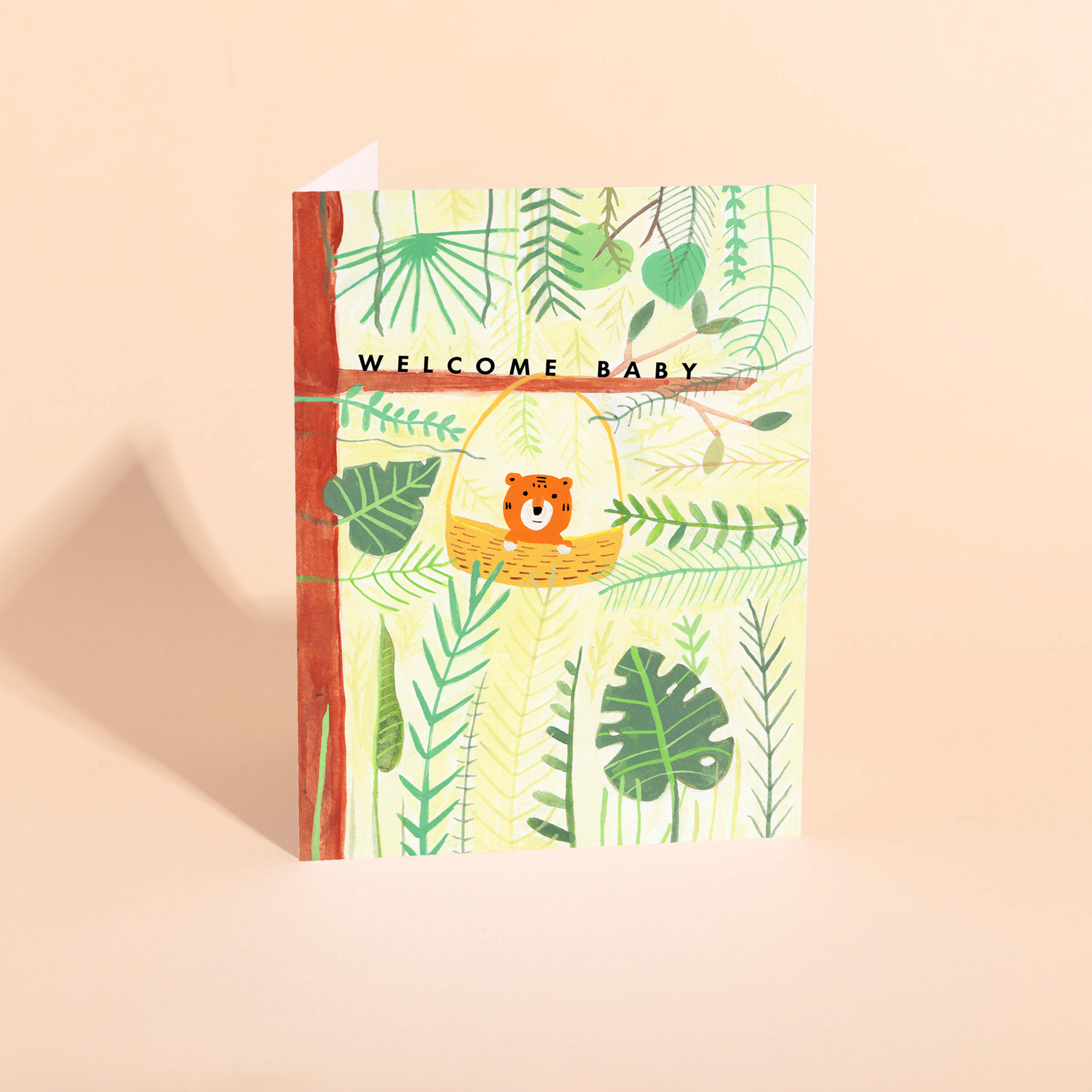 TIGER BABY - Baby Card