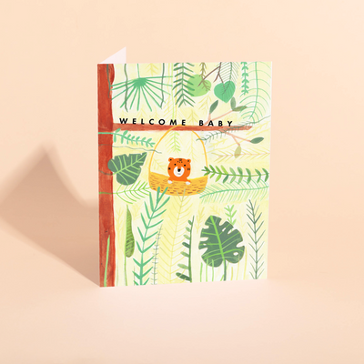 TIGER BABY - Baby Card