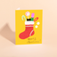 MERRY STOCKING - Holiday Card