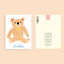 TEDDY - Baby Card