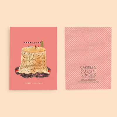 TINY XMAS PARTY - Holiday Card