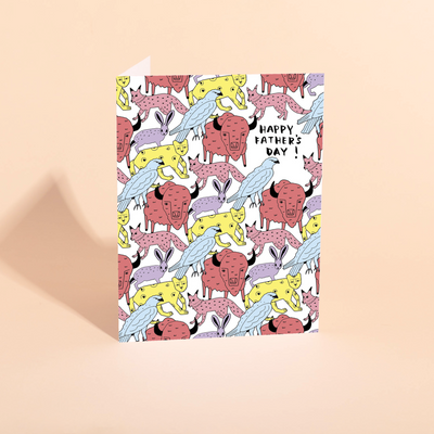 WILD DAD - Father's Day Card