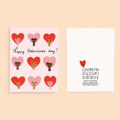 HEART BABES - Valentine Card