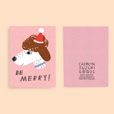 MERRY POOCH - Holiday Card