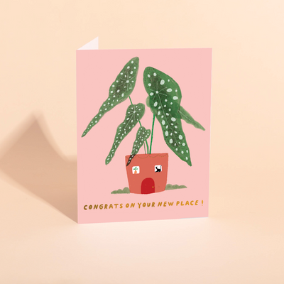 CASITA BEGONIA  - Greeting Card