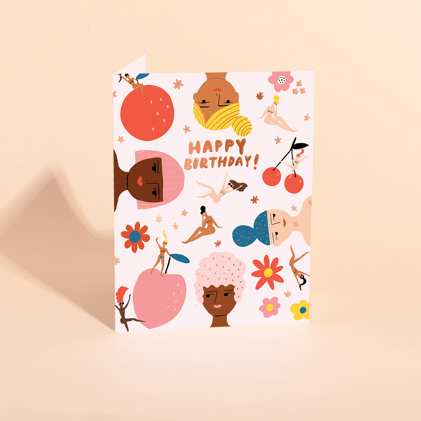 FRUITY NUDES - Birthday Card