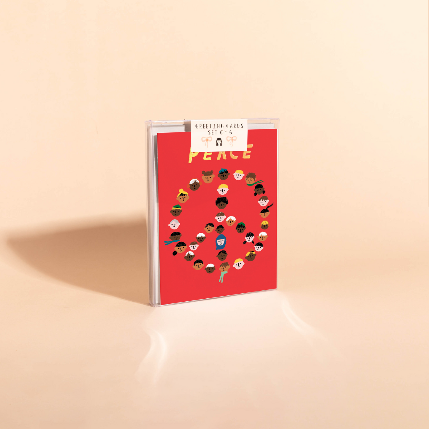 PEACE PALS 3 - Holiday Card Box Set of 6