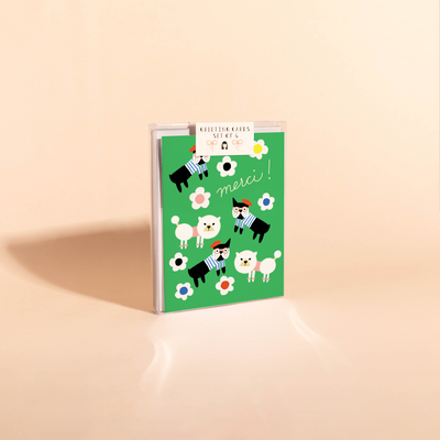 MERCI BEAUCOUP - Thank You Card Box Set of 6