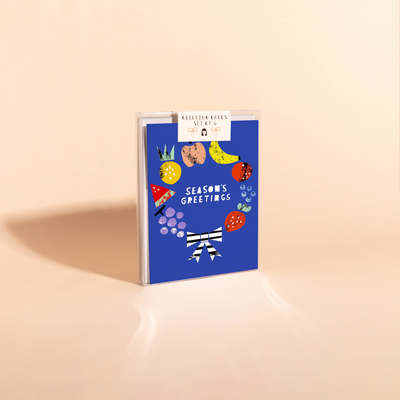 FRUITY WREATH - Holiday Card Box Set of 6