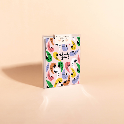 POLLY WANNA THANK YOU - Thank You Card Box Set of 6