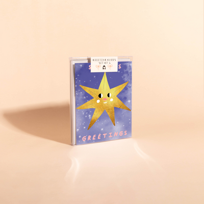 NORTH STAR - Holiday Card Box Set of 6