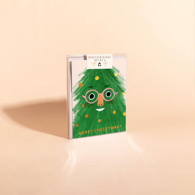FIR FACE - Holiday Card Box Set of 6