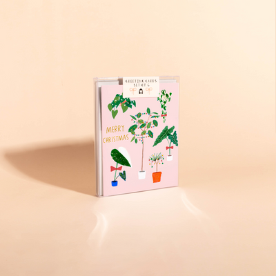 BOTANICAL XMAS - Holiday card Box Set of 6