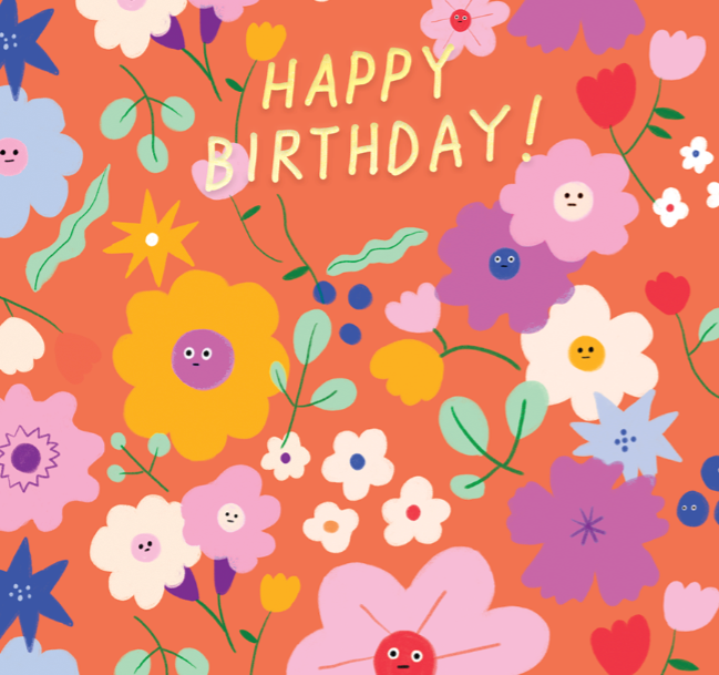 BIRTHDAY BUDS - Birthday Card