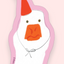Goose Dude - Die Cut Sticker