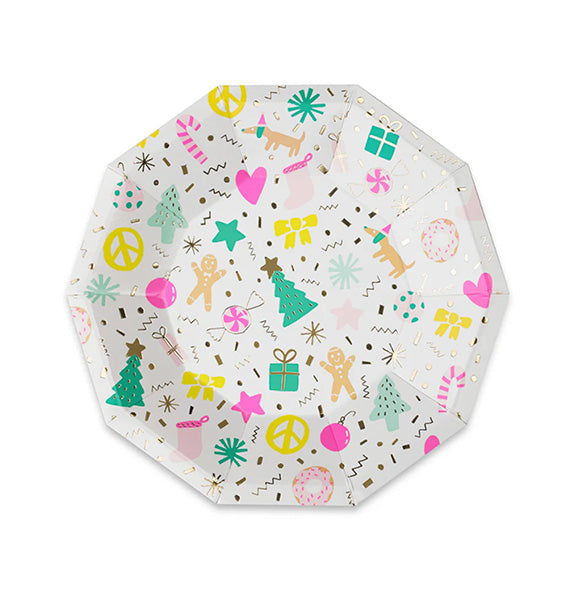 MERRY + BRIGHT - Party Plates