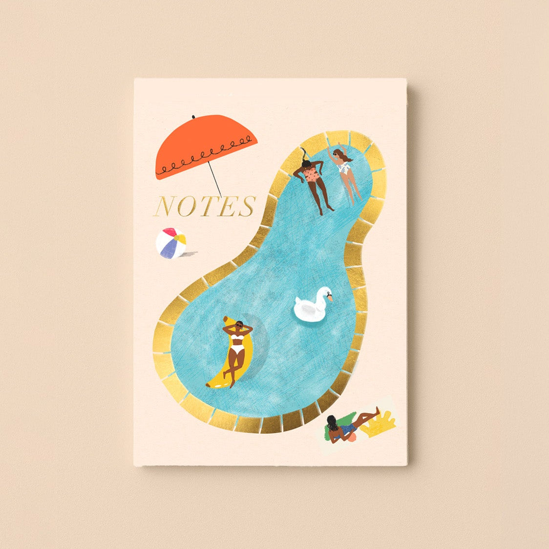 POOL TIME HANG - Notepad – carolynsuzukigoods