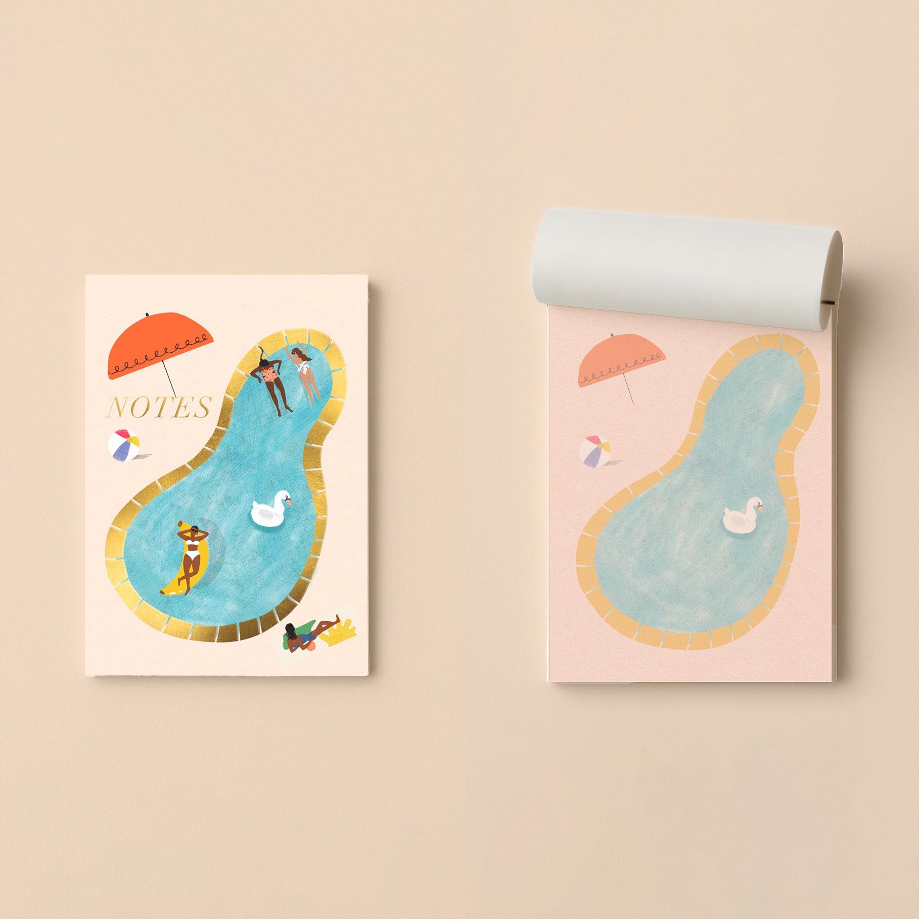 Pool Side Notes.notebook POOL TIME HANG - Notepad – carolynsuzukigoods