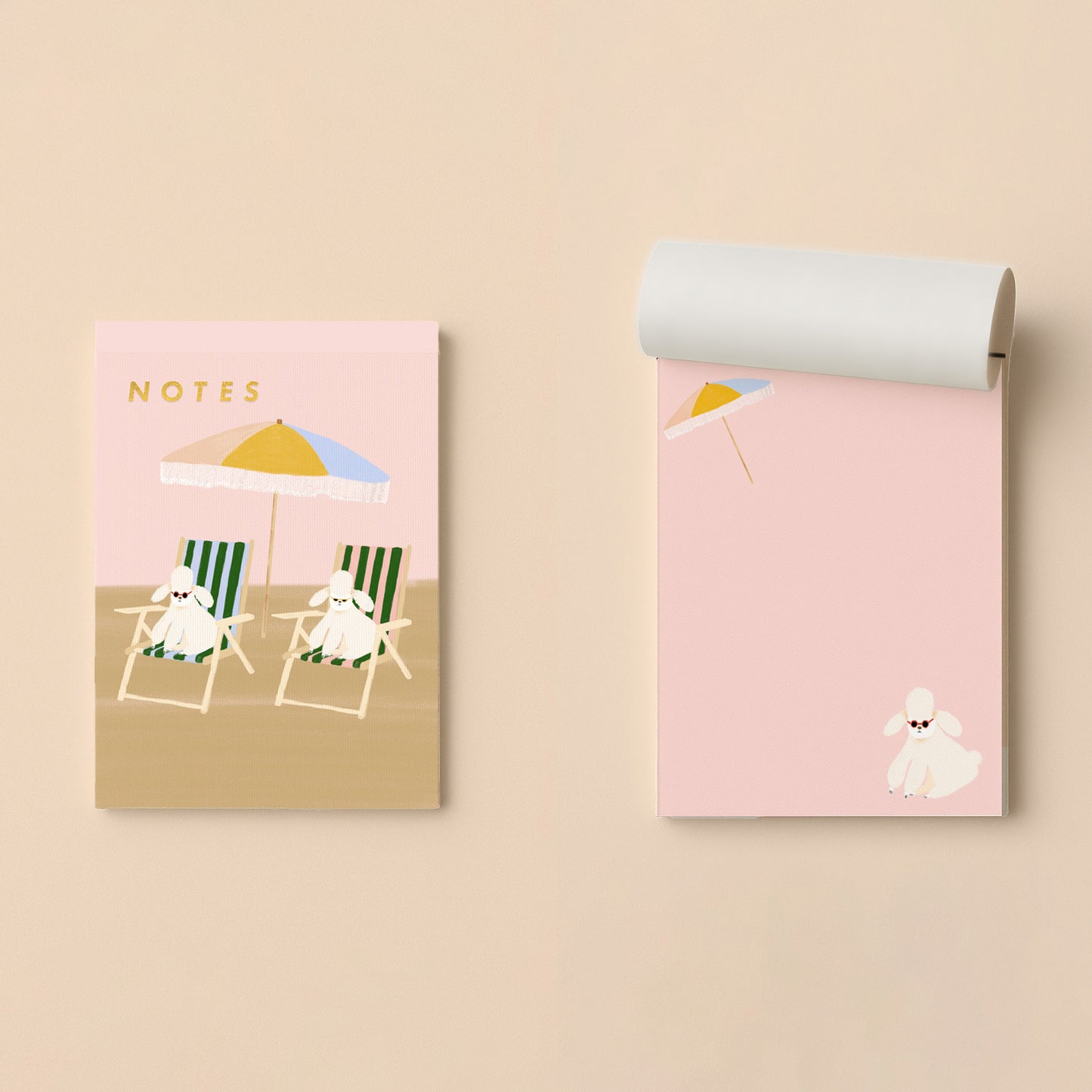 POODLE BEACH - Notepad