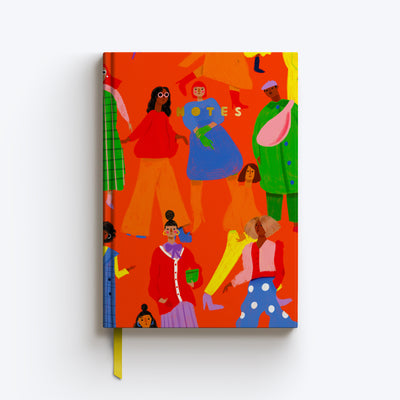 CITY FOLK HARDCOVER JOURNAL