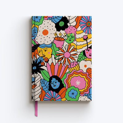 MELLOW PETALS HARDCOVER JOURNAL