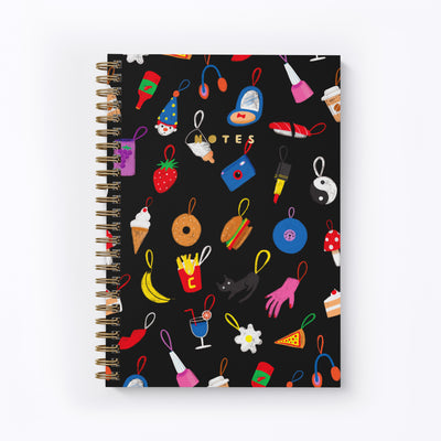 LUCKY CHARMS LARGE SPIRAL NOTEBOOK
