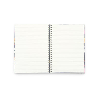 MELLOW PETALS LARGE SPIRAL NOTEBOOK