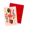 QUEEN OF HEARTS - Valentine Card