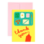CAFETERIA TIMES - Notecard Single