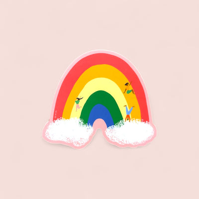 Rainbow Slide - Die Cut Sticker