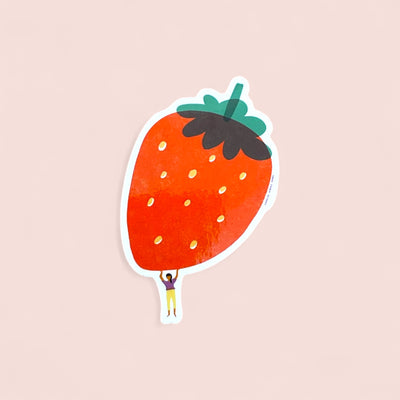 Fraise - Die Cut Sticker