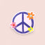 Peace Flowers - Die Cut Sticker
