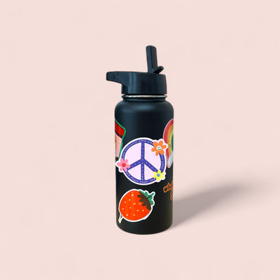 Peace Flowers - Die Cut Sticker