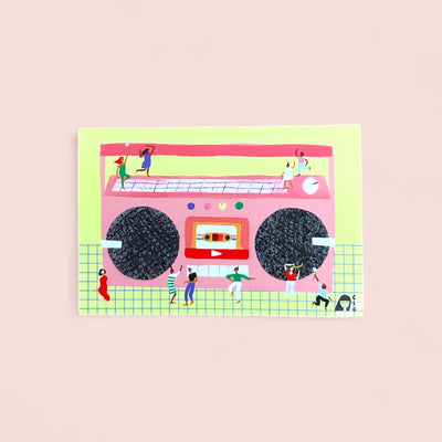 Boom Box - Die Cut Sticker