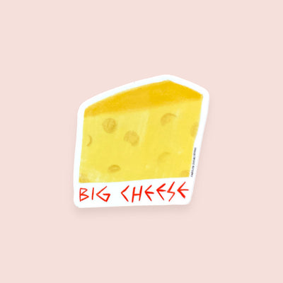 Big Cheese - Die Cut Sticker