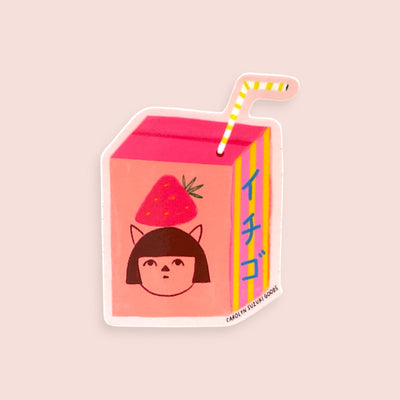 Ichigo Milk - Die Cut Sticker
