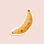 Sad Banana - Die Cut Sticker