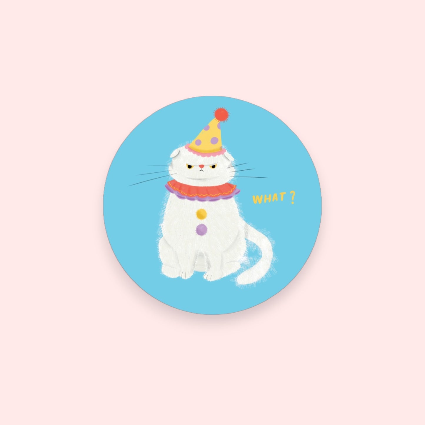 Grumpy Cat - Die Cut Sticker