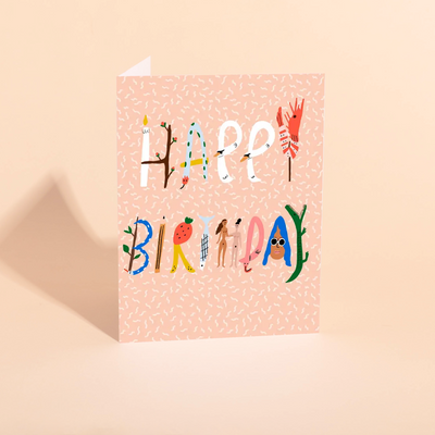 SPELL IT OUT - Birthday Card