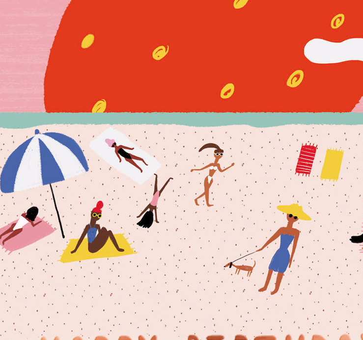 STRAWBERRY FIELD - Birthday Card