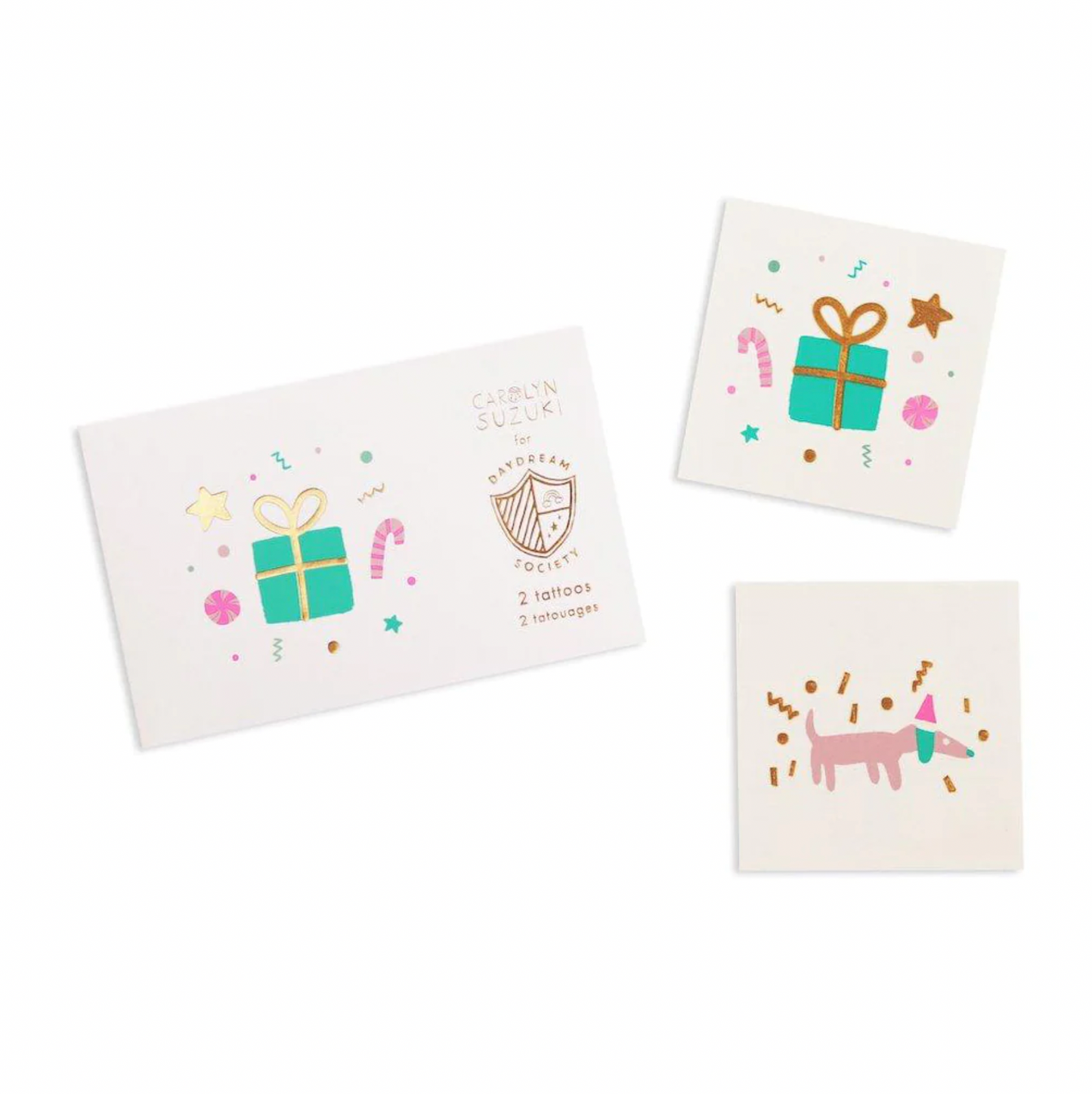 MERRY + BRIGHT - Tattoo Set