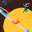 THAT COSMIC FEELING - Birthday Card