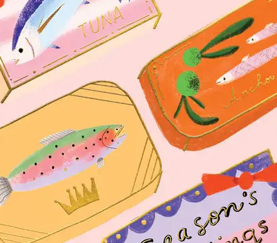 DELICIOUS PINK - Holiday Card