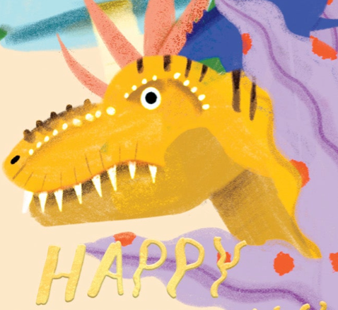 JURASSIC BIRTHDAY - Birthday Card