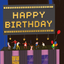 BRIGHT LIGHTS BIG CITY TK - Birthday Card