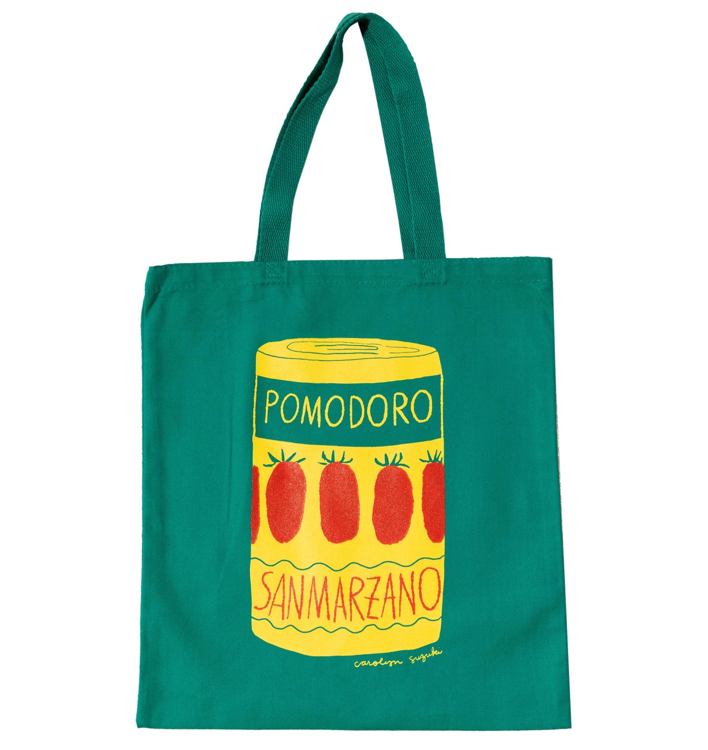 GREEN POMODORO TOTE