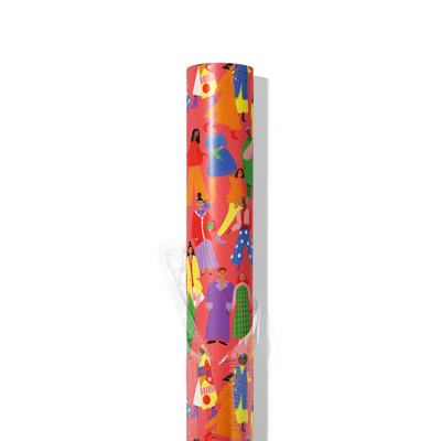 CITY FOLK - Rolled Gift Wrap
