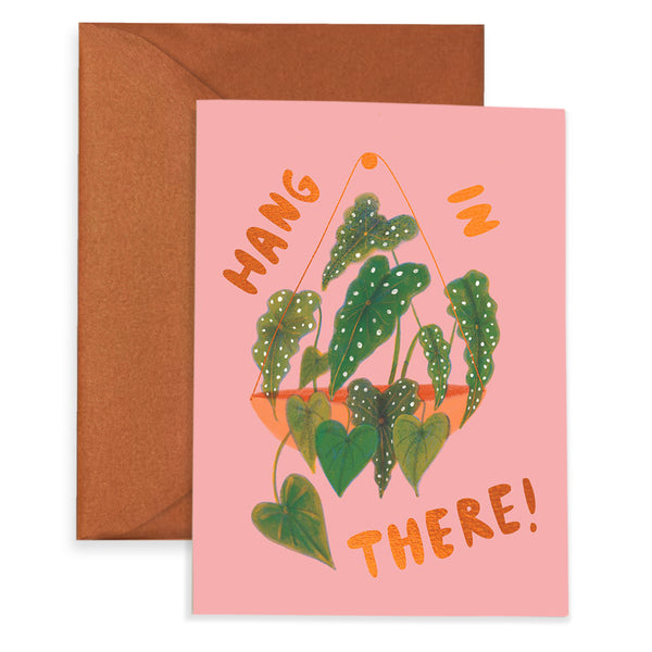 BEGONIA MACULATA  - Sympathy Card