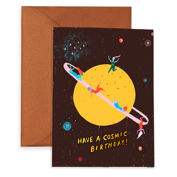 THAT COSMIC FEELING - Birthday Card