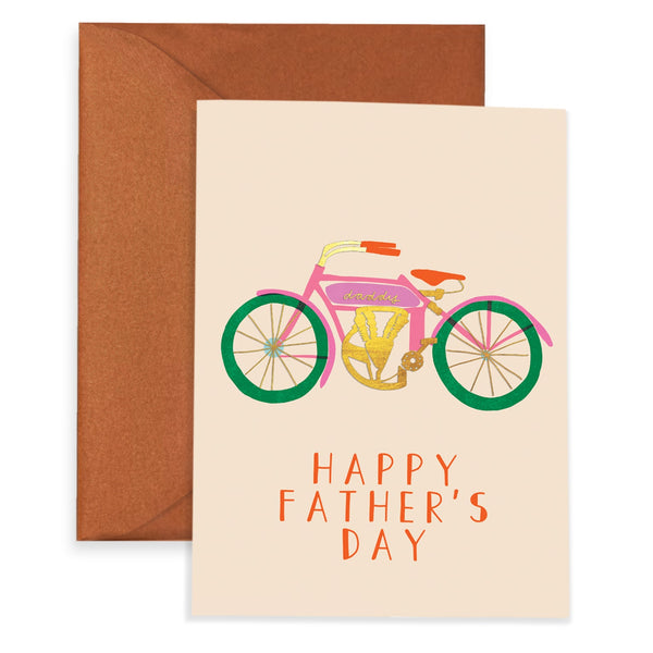 VINTAGE BIKER - Father's Day Card